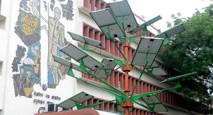 5 Kilowatt Solar Tree by Bengali Scientist Shivnath Maity