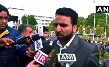 Controversial statement by PDP MLA Aijaz Ahmad Mir