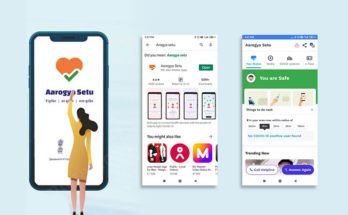 How the Aarogya Setu mobile application works?