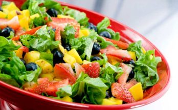 Some interesting features of eating salad