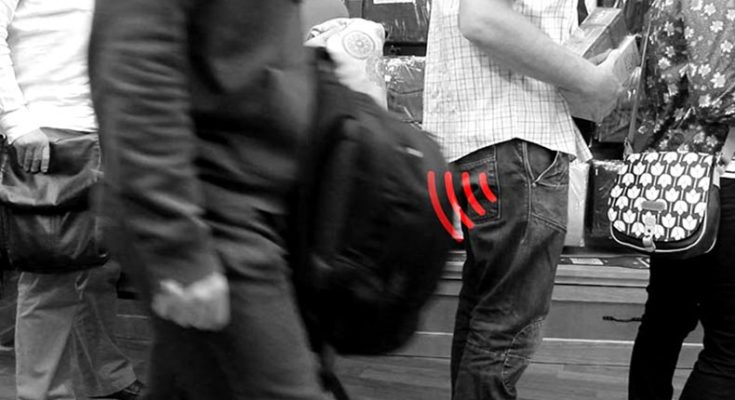 What is electronic pick pocketing?