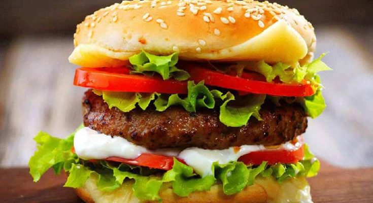Delicious Australian hamburger makes the difference