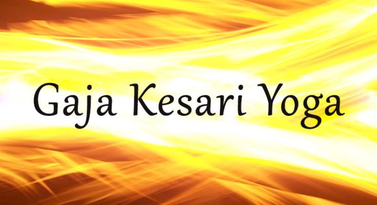 Astrological Analysis of Jupiter-Moon Connection (Gaja Kesari Yoga)