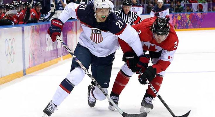 How hockey gained popularity in the US?