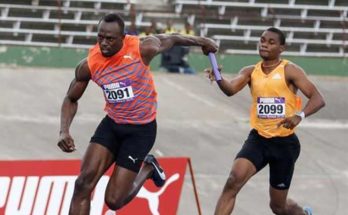Usain Bolt made his season start-up relay with a defeat
