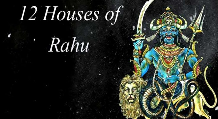 Effect of Rahu in 12 different houses of horoscope