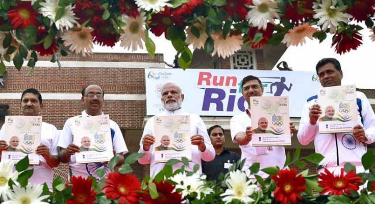 Prime Minister Modi dynamized Indian Olympic Team – ‘Dil jeet ke aao’