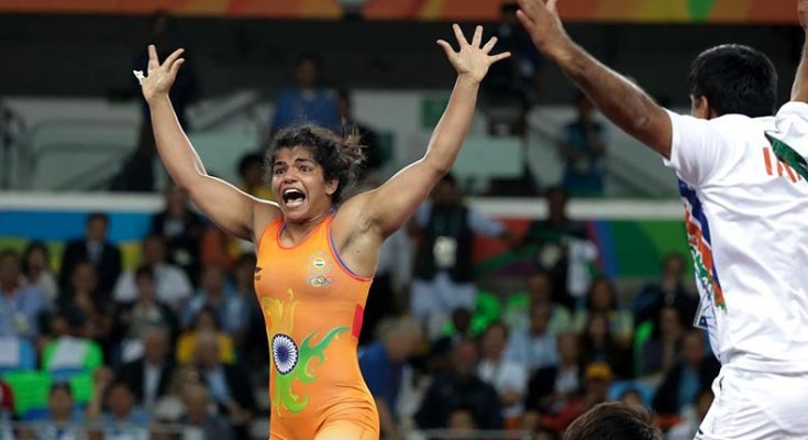 Sakshi Malik has won a bronze medal for India