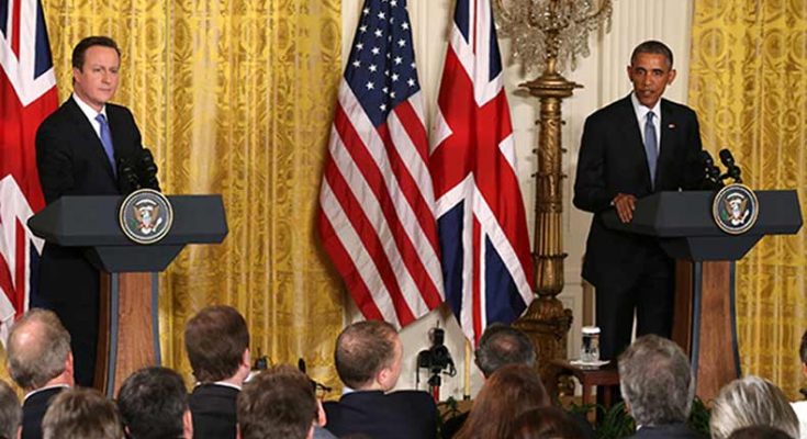 Joint news conference of President Obama and Prime Minister Cameron conveys a strong message against terrorism