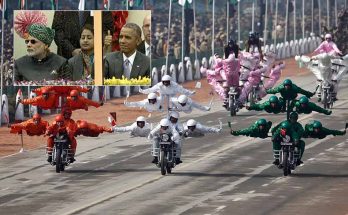 Presence of Obama at Indian Republic Day Parade