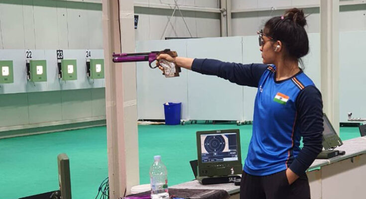 Manu Bhakar said goodbye to social media till the Olympics