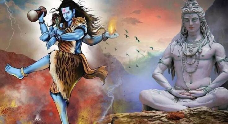 Cosmic dance of Lord Shiva