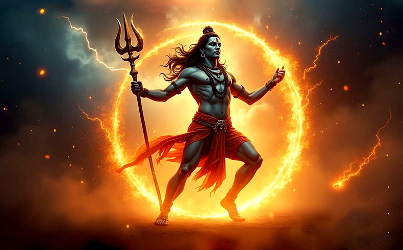 Cosmic dance of Lord Shiva 2