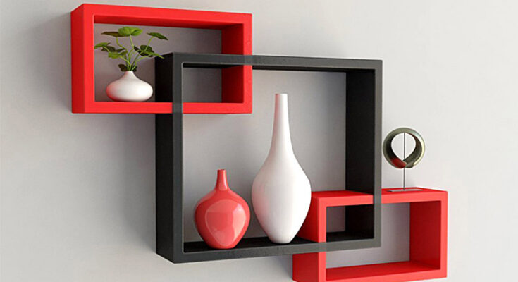 Wooden Intersecting Wall Shelves – Its Utilities & Benefits